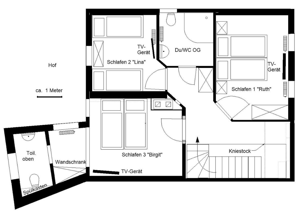 Ferienwohnung - Haus Molle ベンネッケンシュタイン エクステリア 写真
